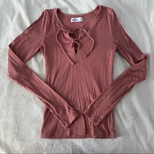 Ribbed Long Sleeve Top